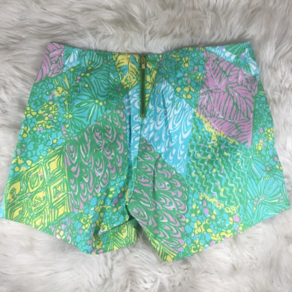 Lilly Pulitzer High Waist Deenie Short Size 0 - Picture 2 of 6